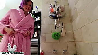 Stepmom'S Innocent Shower Routine Turns Into Steamy Encounter With Stepson